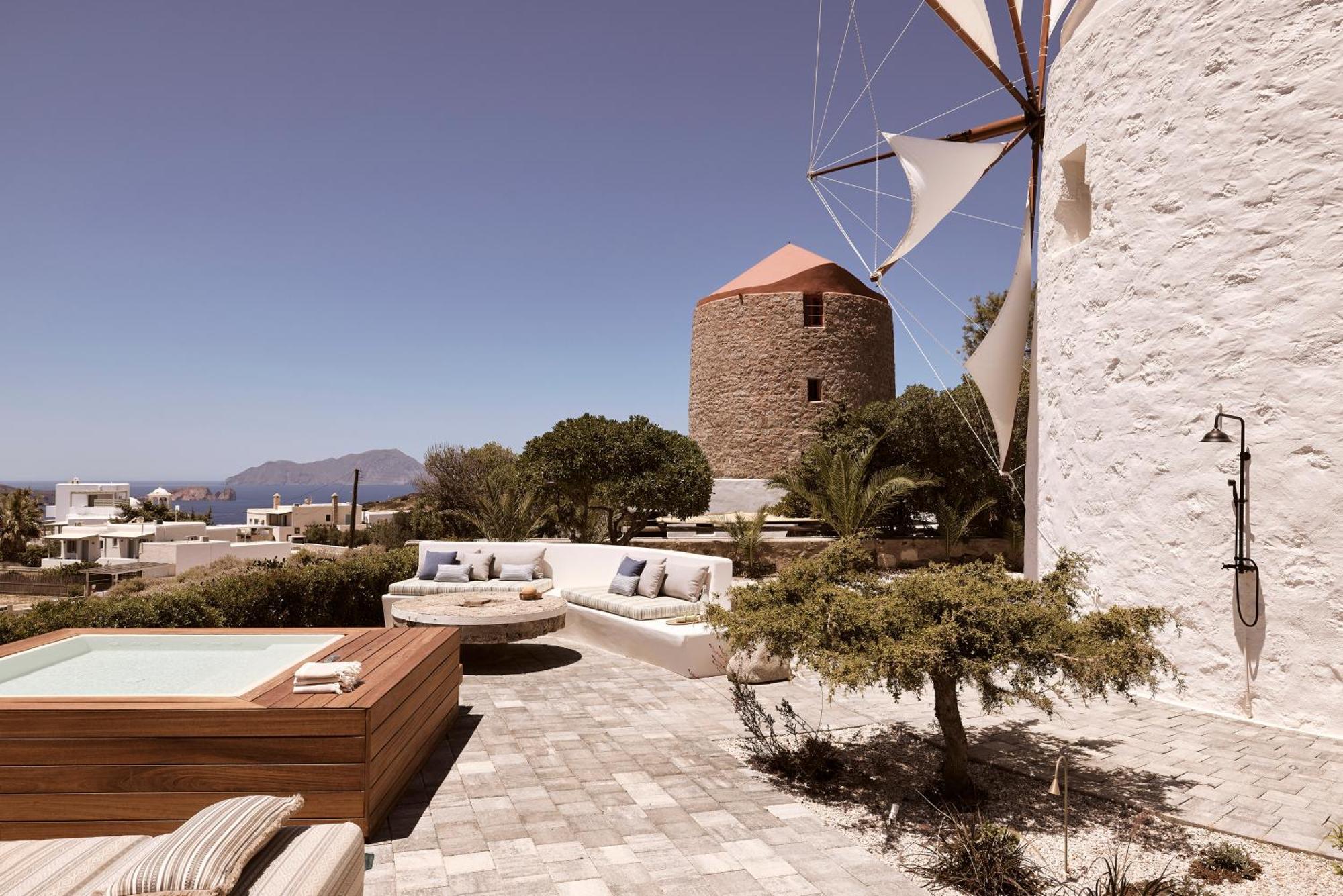 Apartament Windmill Karamitsos Since 1859 Trypiti Zewnętrze zdjęcie