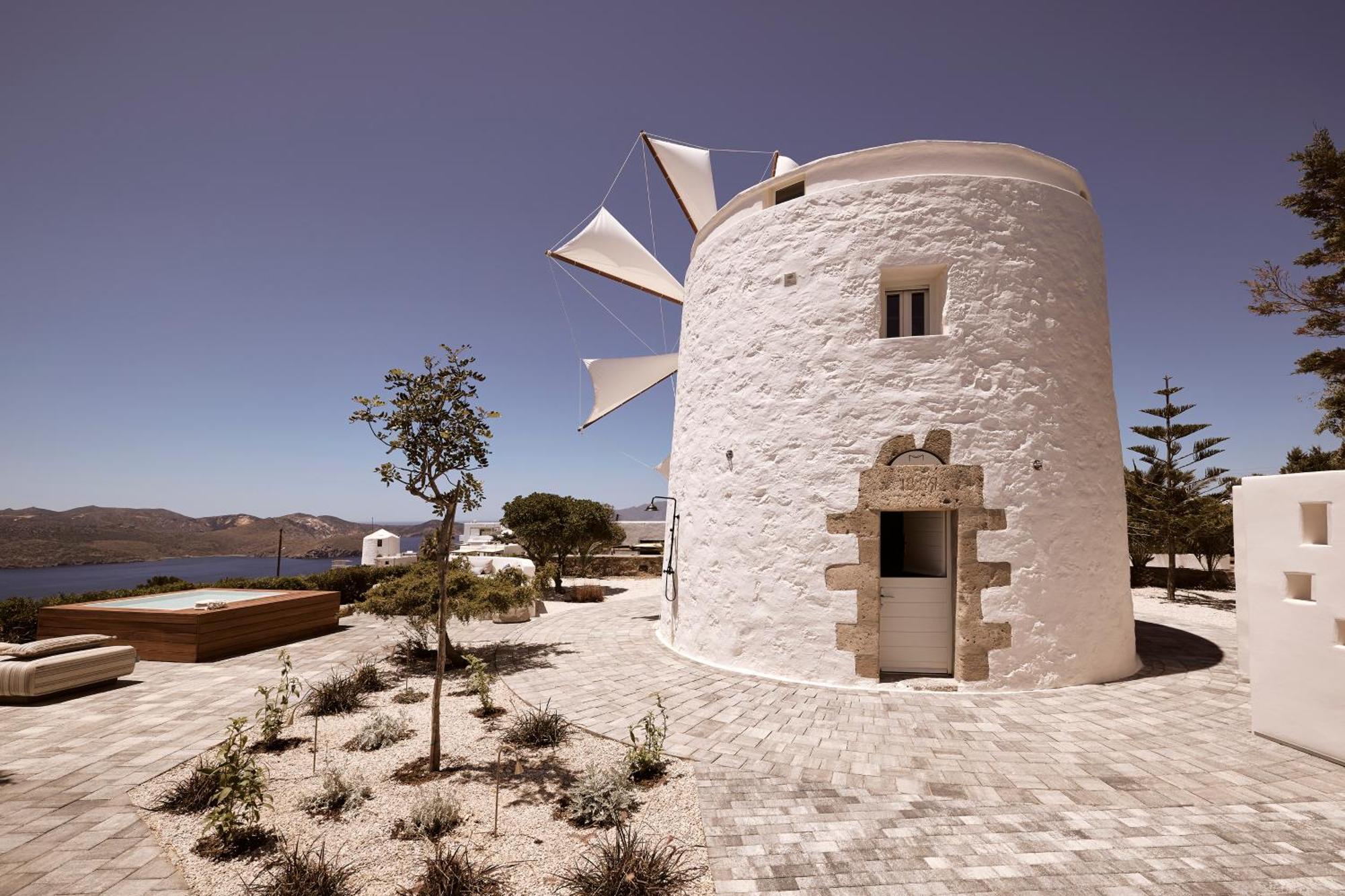 Apartament Windmill Karamitsos Since 1859 Trypiti Zewnętrze zdjęcie