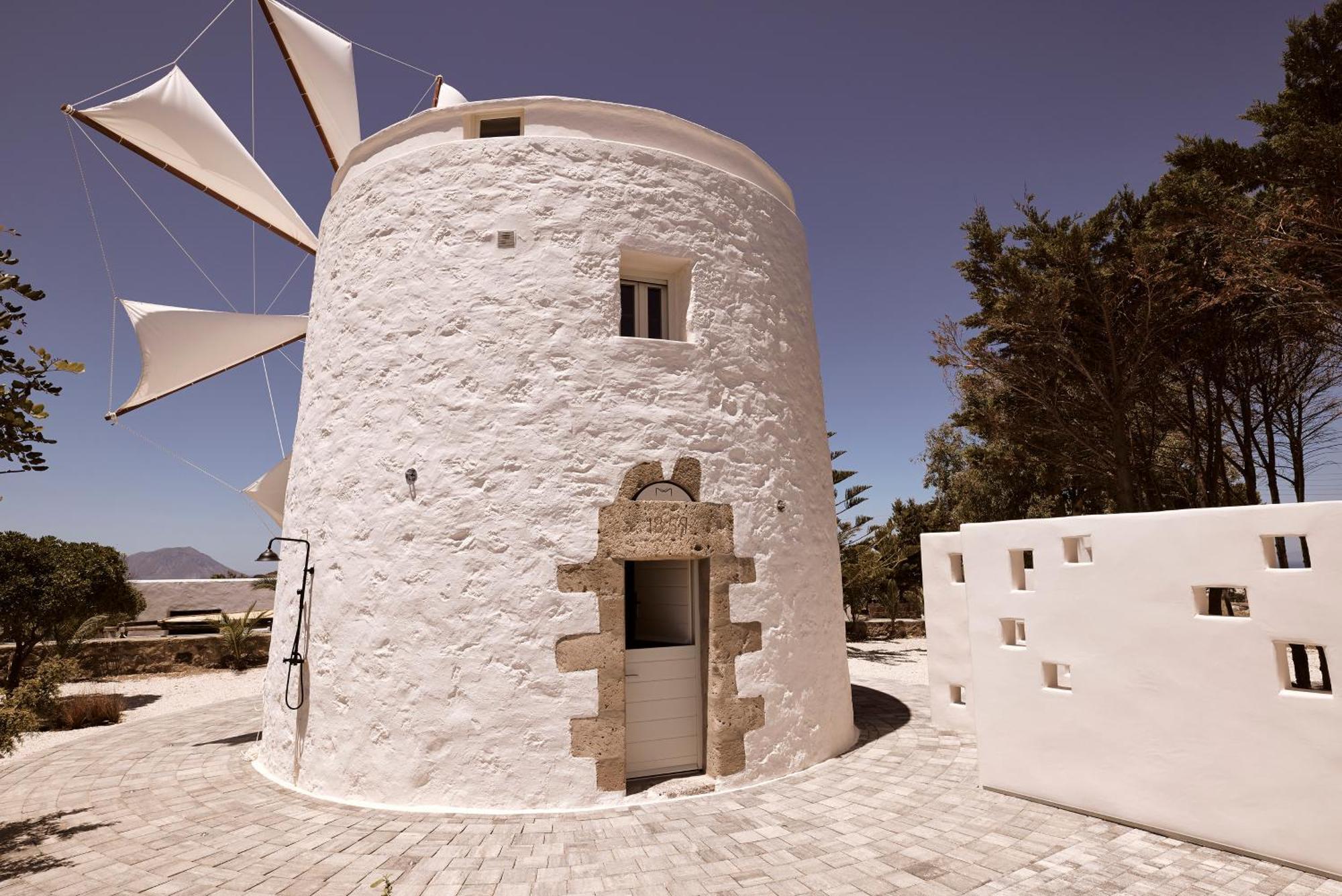 Apartament Windmill Karamitsos Since 1859 Trypiti Zewnętrze zdjęcie