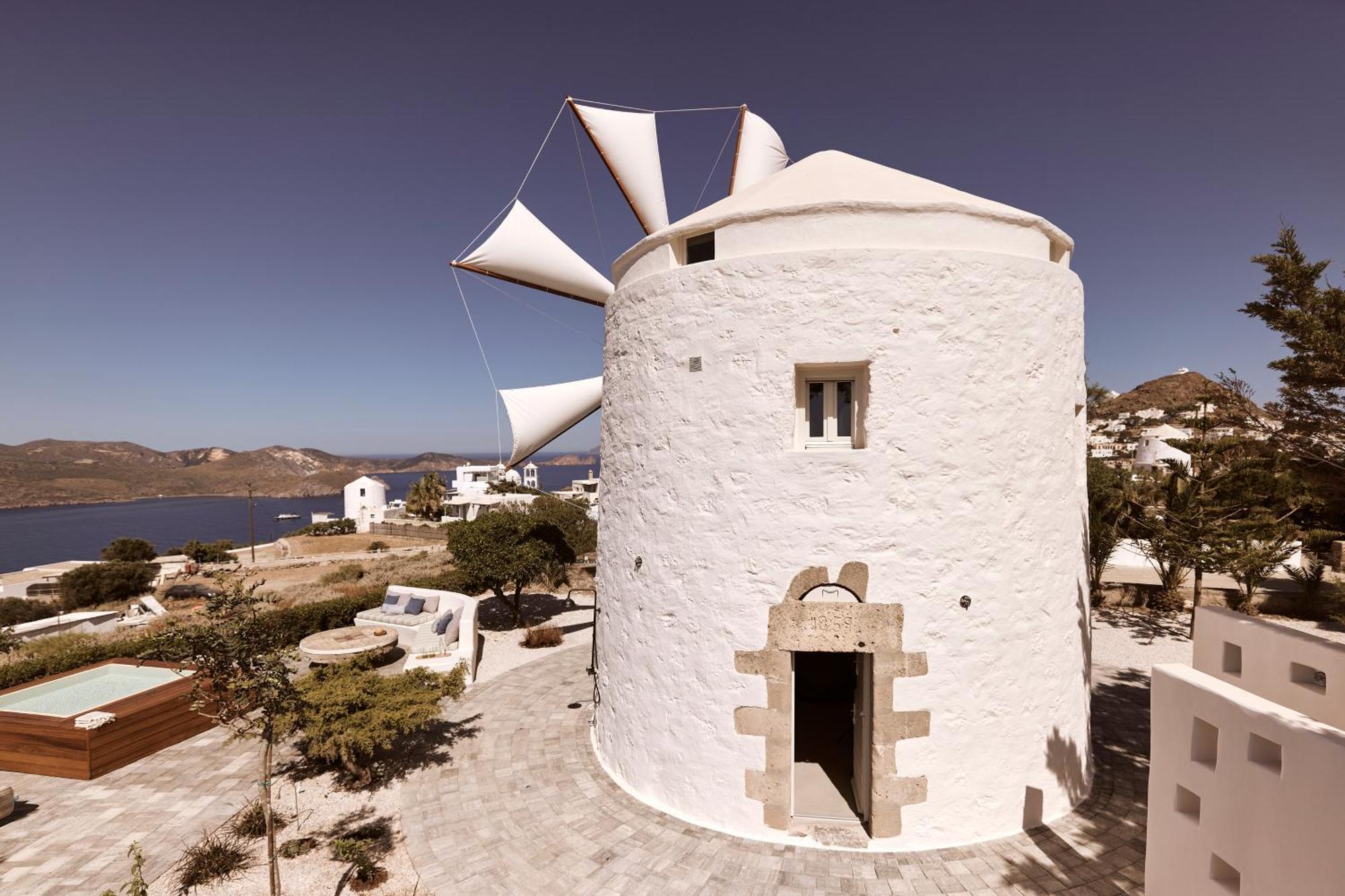 Apartament Windmill Karamitsos Since 1859 Trypiti Zewnętrze zdjęcie